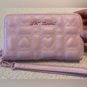 Betsey Johnson wallet wristlet